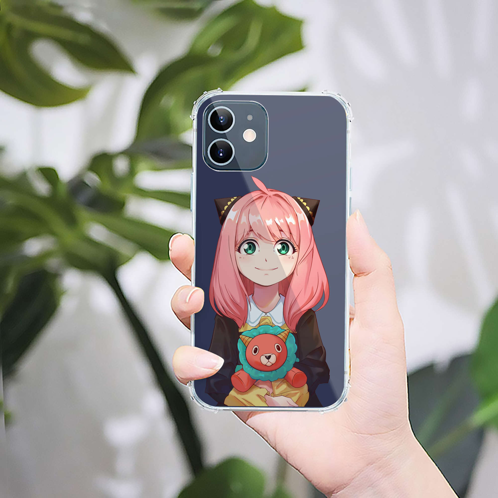 （画像用） SPY×FAMILY间谍家家酒 【iPhone 12シリーズ対応】透明スマホケース（クリアソフトケース）